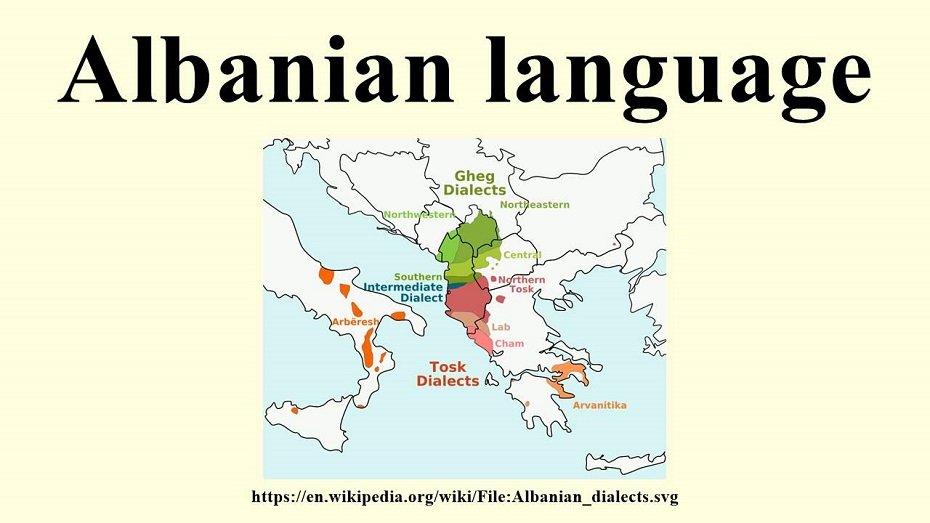 Dialetti della lingua albanese